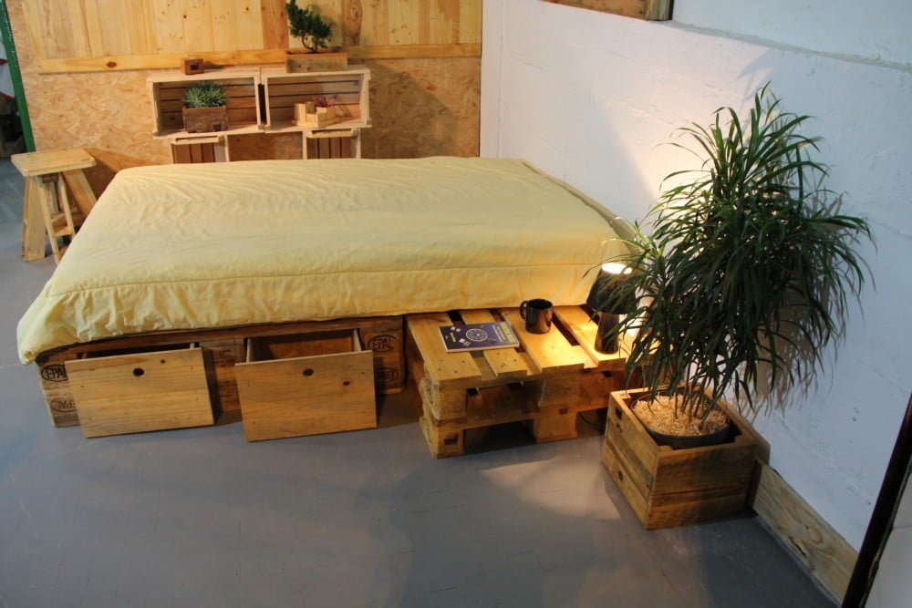 Gaveteiro de Pallet 120x80cm - Imagem 3